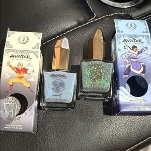 Mooncat Avatar Nail Polishes breath of wind and spirit water